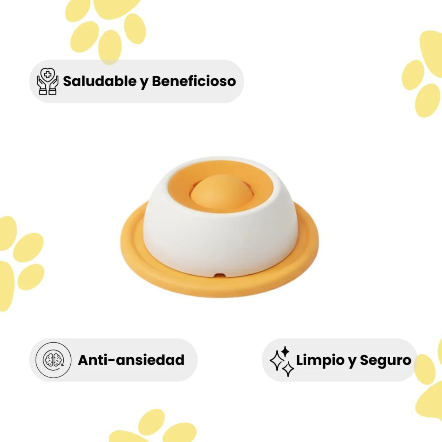 Dispensador de snacks antiestrés para mascotas